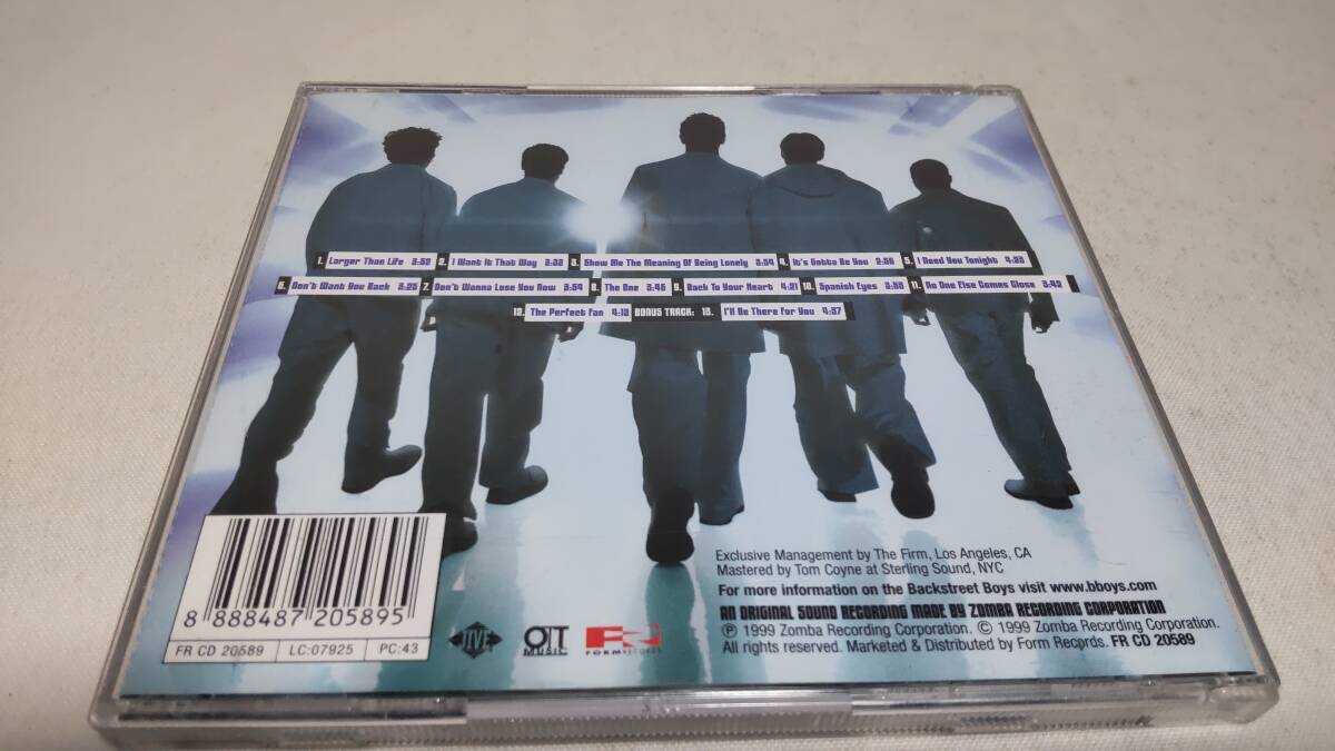 E078　『CD』　バックストリート・ボーイズ　/　Millennium 　輸入盤_画像4