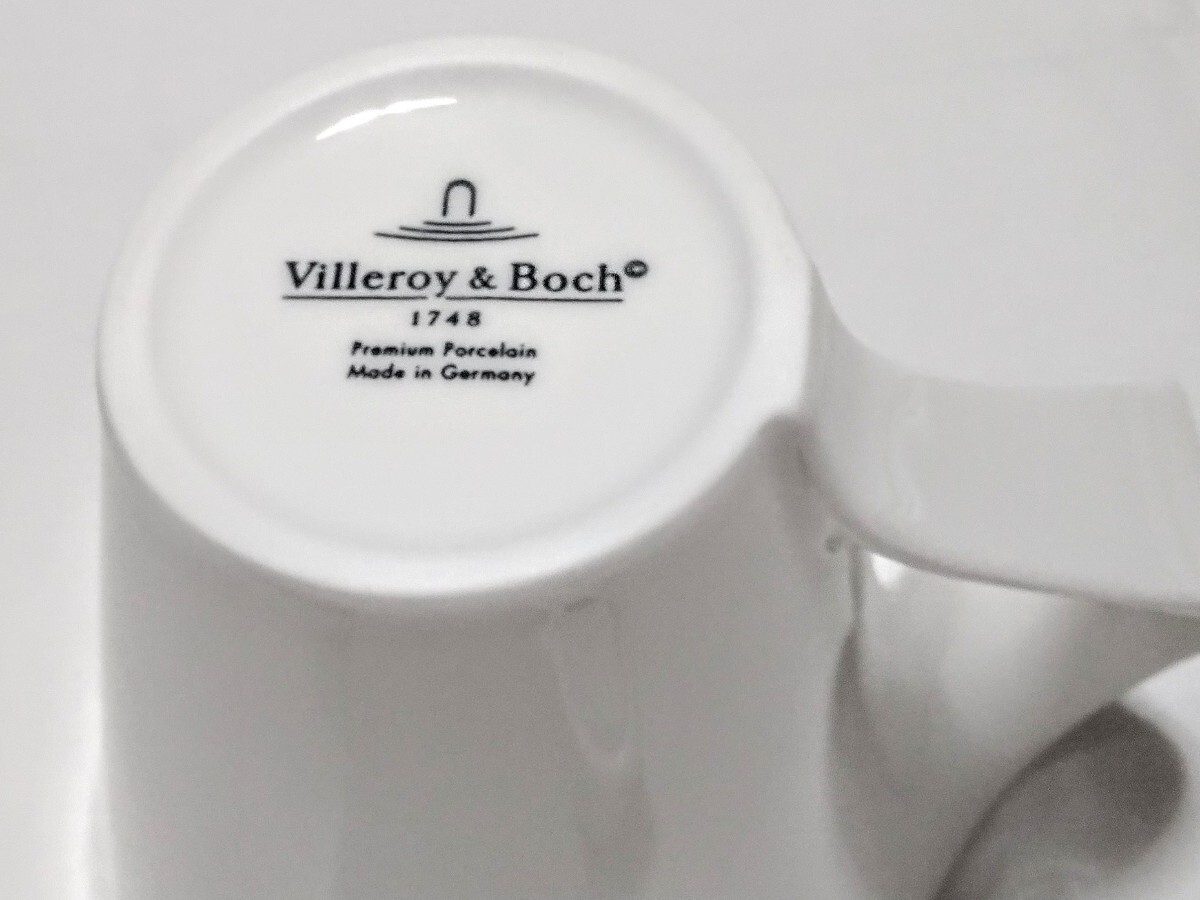 ブランド食器 (Villeroy&Boch ビレロイ&ボッホ ニューウェイブ ペアマグカップ) 新品 未使用品_画像7