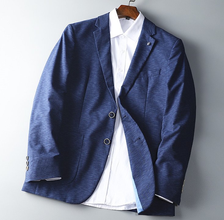 B3223【新品未使用】春物 XL 春夏の紳士 テーラードジャケット 美麗品の画像1
