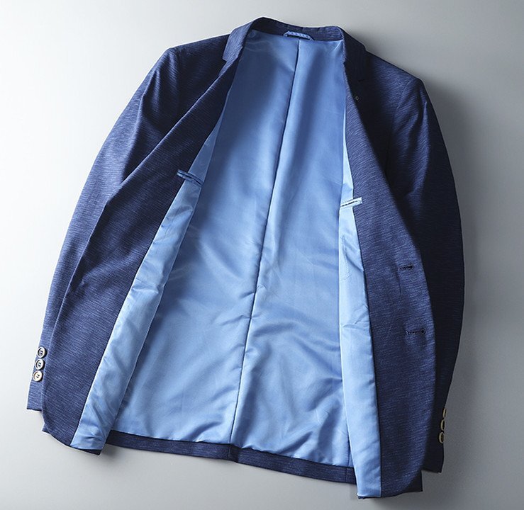 B3223【新品未使用】春物 XL 春夏の紳士 テーラードジャケット 美麗品の画像2