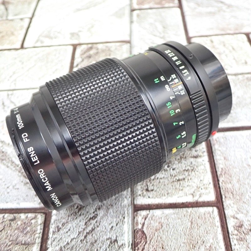 キヤノン MACRO LENS FD 100ｍｍ F4 単焦点レンズ CANON 1円スタートの画像2