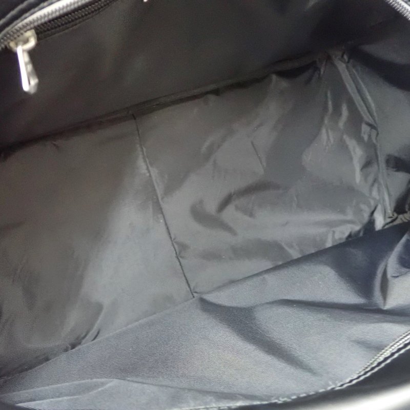 【 美品 】 ディーゼル 2way ボストンバッグ PVCレザー×ナイロン ブラック×ホワイト 大容量 スポーツバッグ DIESELの画像9