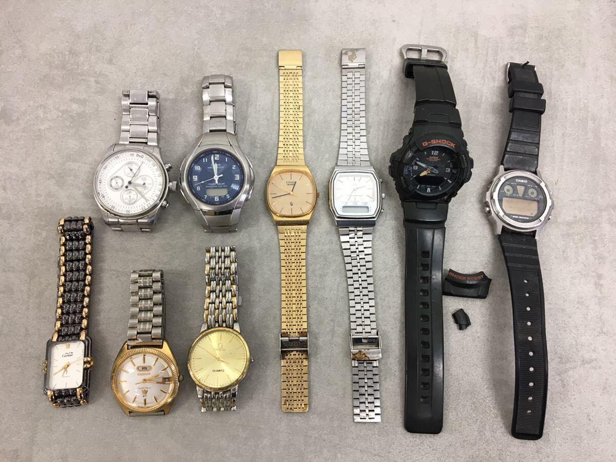 x0408-19★腕時計 CASIO CITIZEN 他 まとめて9点 現状品 _画像1