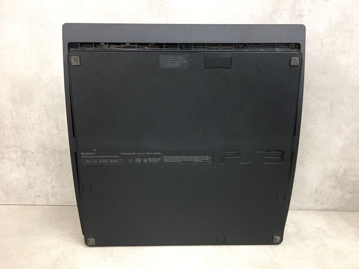 i0423-04★ゲーム本体/SONY PlayStation3/CECH-2000A /120GB/チャコールブラック/PS3の画像8