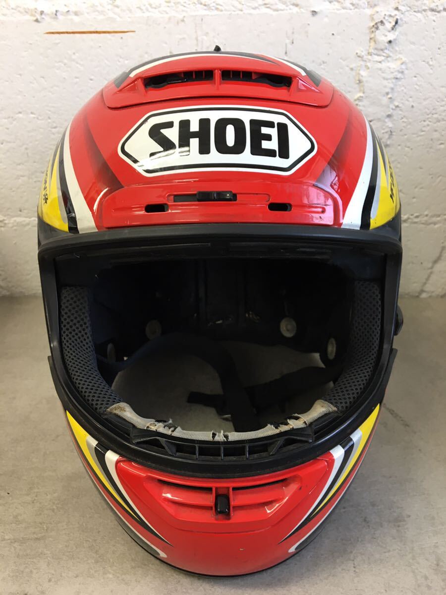 m0411-13★フルフェイスヘルメット SHOEI/OGK KABUTO FF-RⅢ 現状品 3個まとめての画像4