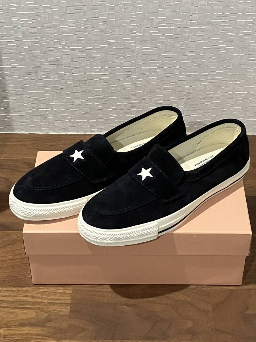 CONVERSE ADDICT ONE STAR LOAFER NAVY 26cm US7.5 コンバースアディクト ワンスターローファー 