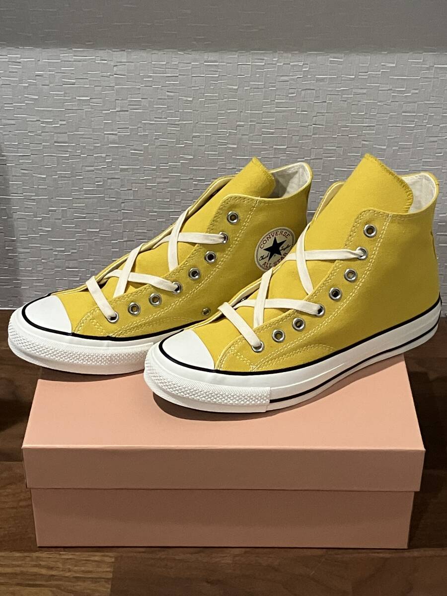 CONVERSE ADDICT CHUCK TAYLOR CANVAS HI MUSTARD 26.5cm US8 コンバースアディクト チャックテイラー