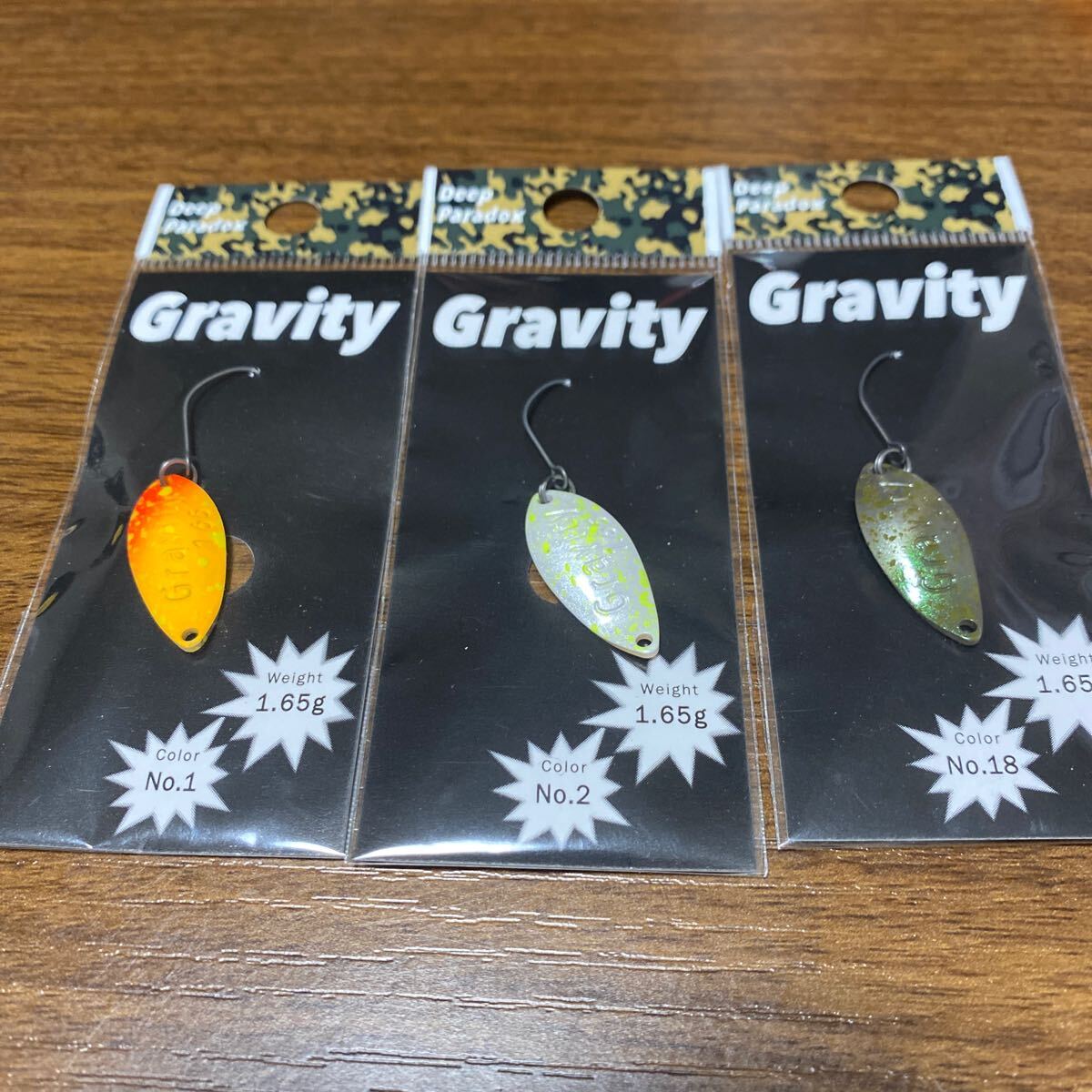 Deep Paradox Gravity ディープパラドックス グラビティ 1.65g セット_画像1