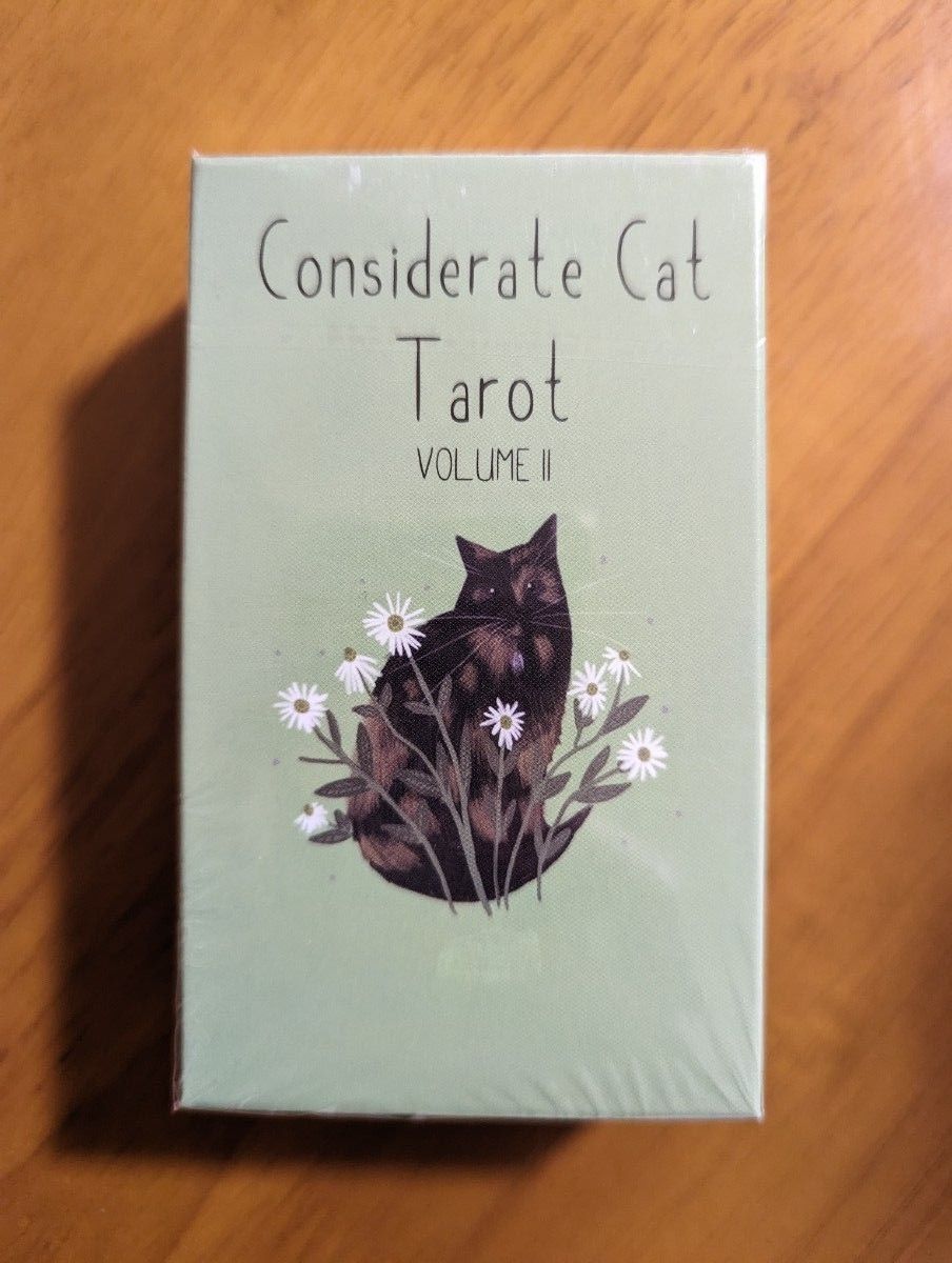 【新品未使用】マーガレットと猫のタロットカード　可愛いキャットタロットカード　Considerata cat tarot