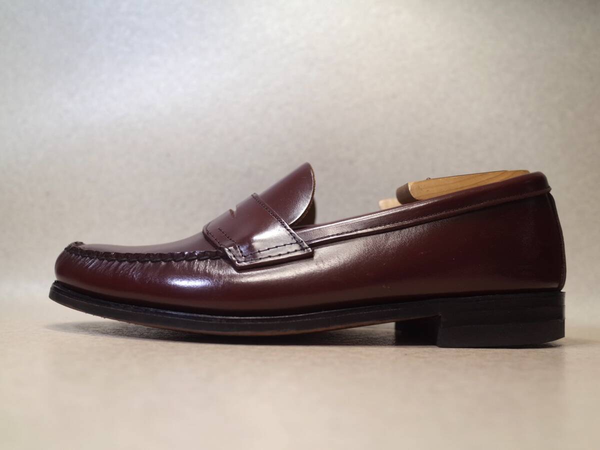 [ prompt decision price successful bid free shipping ]4137#Bob Smart/ Bob Smart #USA made Vintage /pe knee Loafer / moccasin / slip-on shoes /26.5cm#