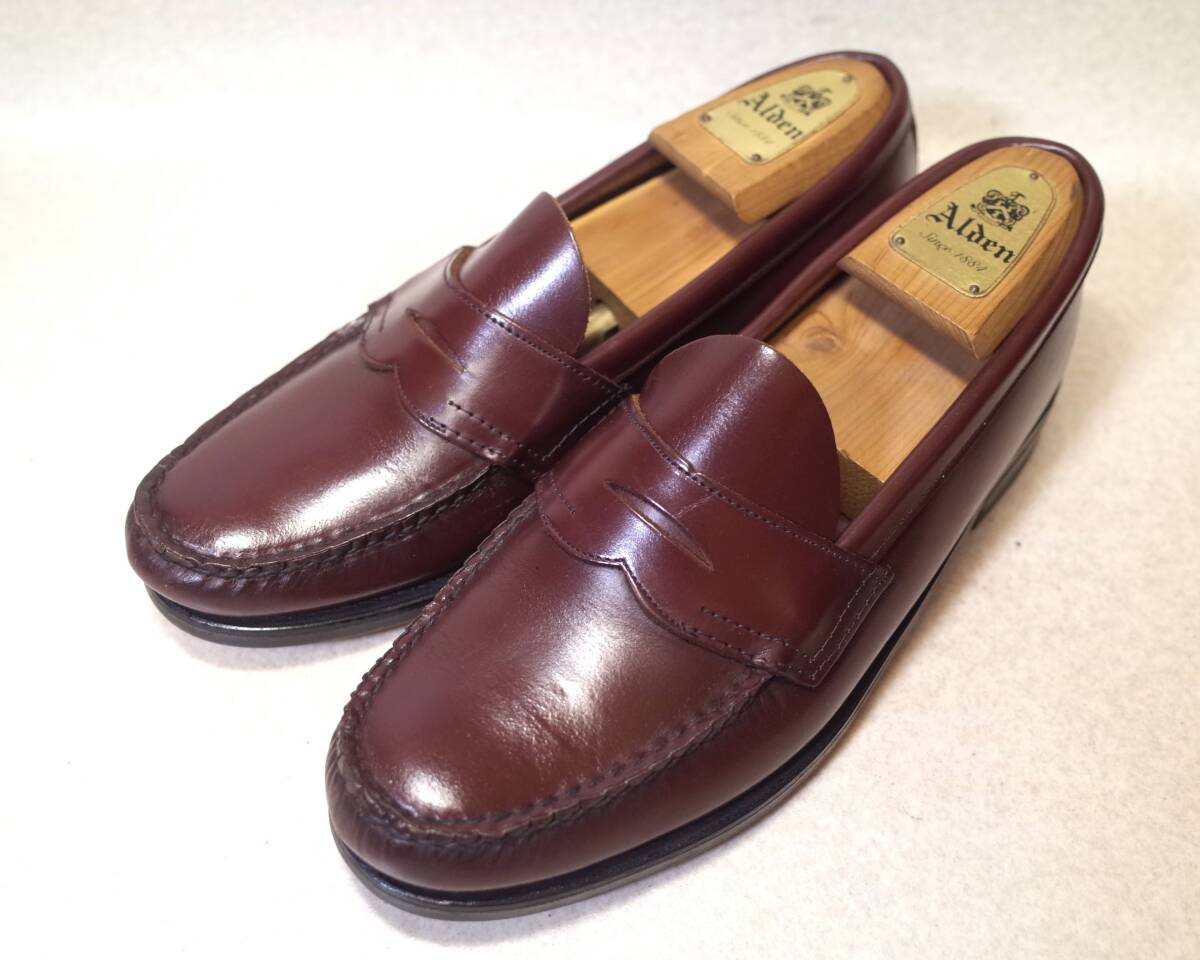 [ prompt decision price successful bid free shipping ]4137#Bob Smart/ Bob Smart #USA made Vintage /pe knee Loafer / moccasin / slip-on shoes /26.5cm#