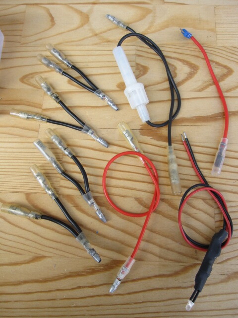  electrical parts set corrugate tube, wiring cable, connector terminal, connector, sleeve, vinyl tape, sharing Harness etc. * Amon *