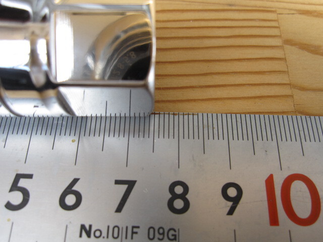 クロムバナジウム ディープソケット 17mm 9.5sq 6角_画像6