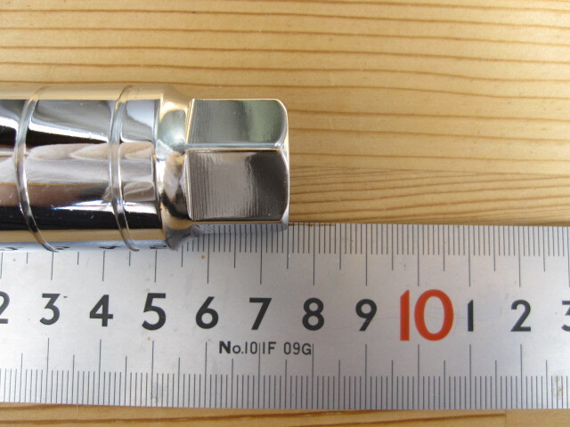 クロムバナジウム ディープソケット 21mm 9.5sq 6角_画像6