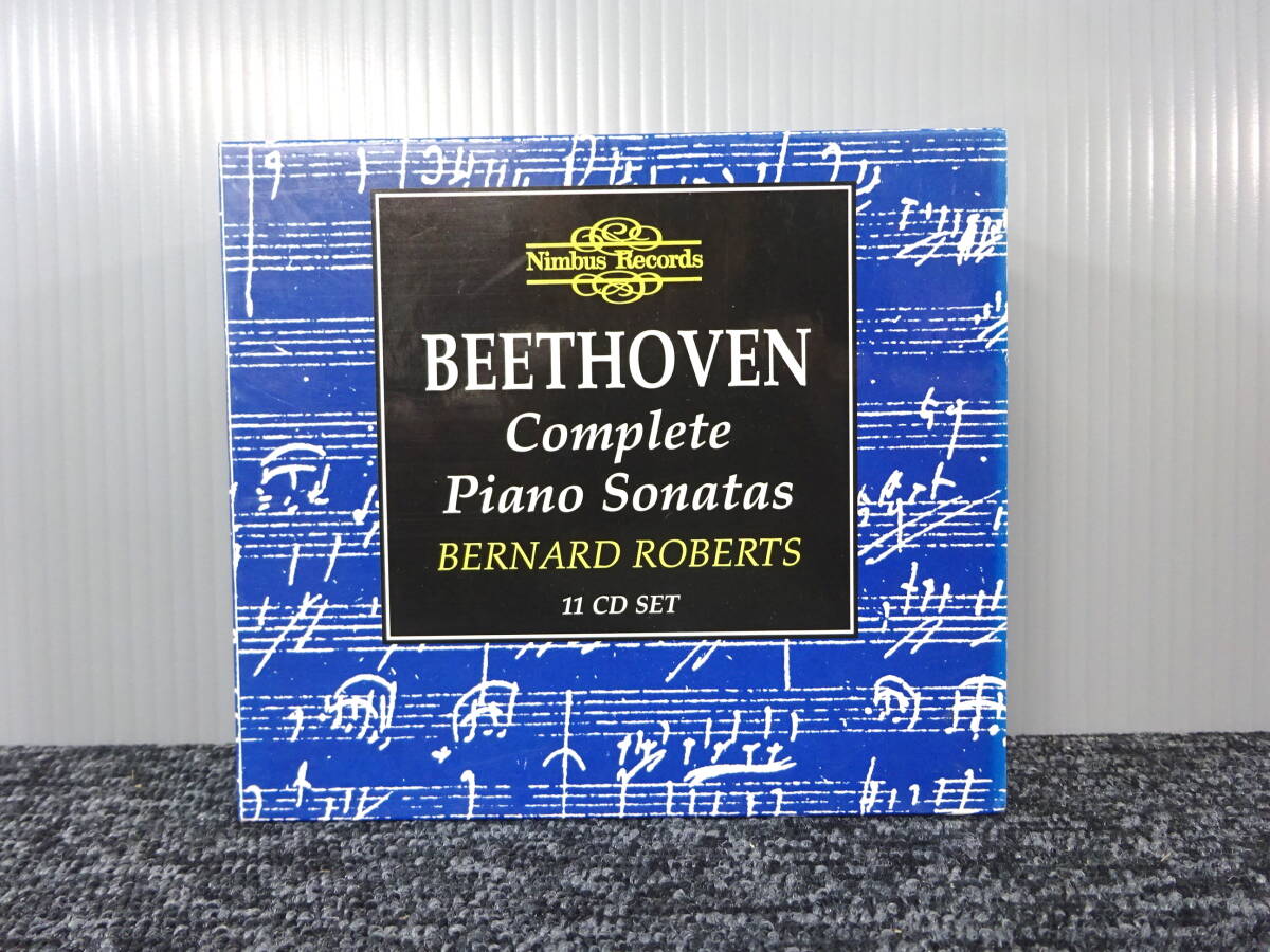 クラシック 11CD BOX / バーナード・ロバーツ ベートーヴェン :ピアノ・ソナタ全集 Beethoven :Piano Sonatas - 盤美品 UK盤 NI1774の画像1