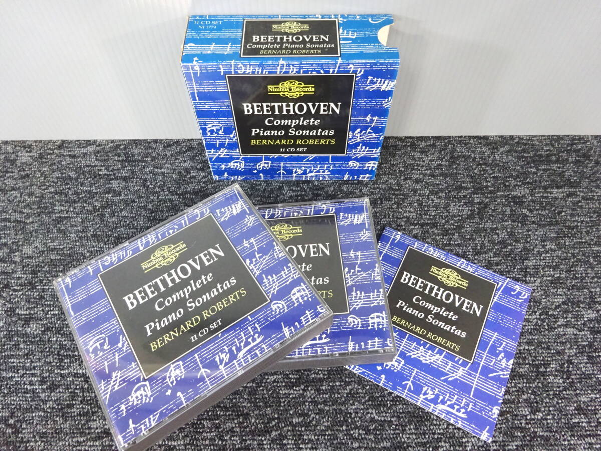 クラシック 11CD BOX / バーナード・ロバーツ ベートーヴェン :ピアノ・ソナタ全集 Beethoven :Piano Sonatas - 盤美品 UK盤 NI1774の画像4
