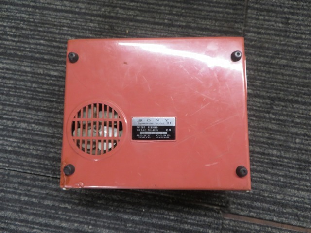 K☆SONY　テープコーダー　Tapecorder　MODEL 111　ソニー　現状品_画像5