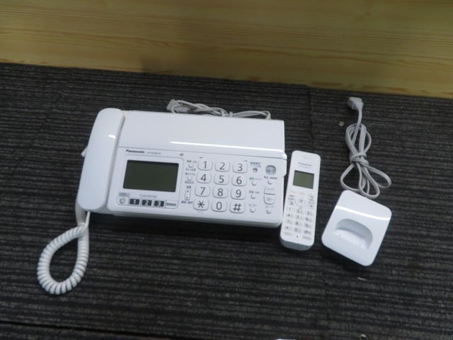 B☆Panasonic パーソナルファックス 電話機 KX-PZ200DL 子機付き 動作OKの画像1
