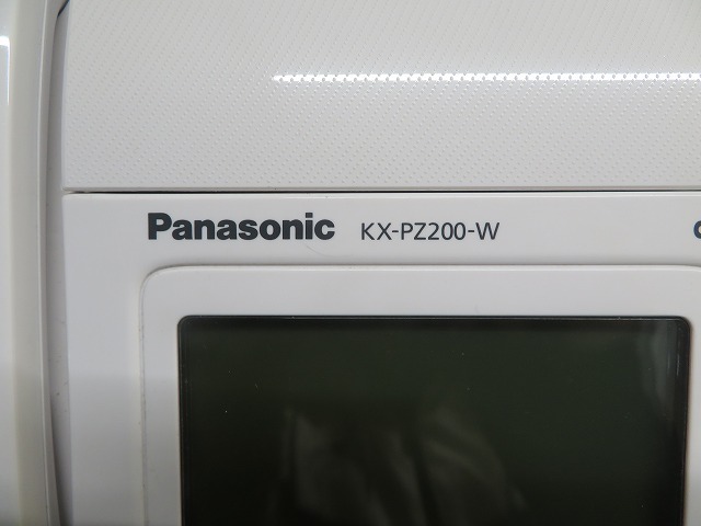 B☆Panasonic パーソナルファックス 電話機 KX-PZ200DL 子機付き 動作OKの画像2