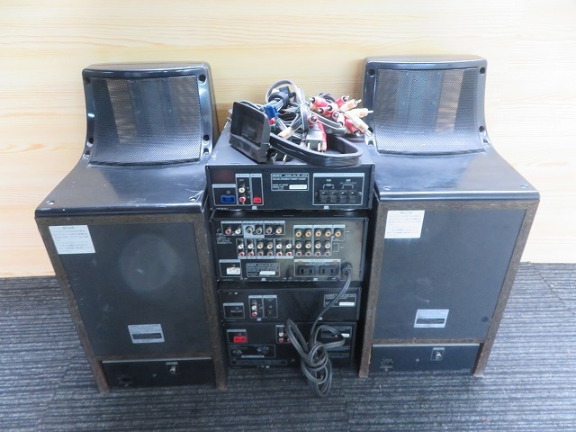 E☆SONY FM/AMステレオチューナー ST-J970 TA-J970E CDP-J970 TC-J970 スピーカー SA-J970AV 現状品の画像4