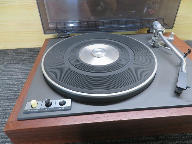 D☆MICRO ターンテーブル レコードプレーヤー MR-422 オーディオテクニカ AT15Ea 現状品の画像2