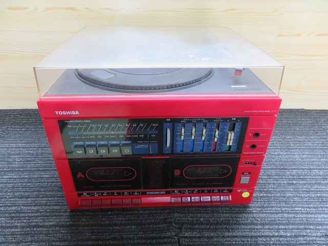 G☆TOSHIBA　ステレオサウンドシステム　SL-6　東芝　オーディオ機器　現状品_画像1