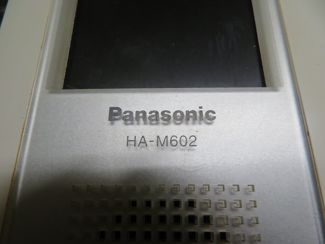 R☆Panasonic　玄関テレビホン　モニター　HA-M602　ドアカメラ　HA-C63-T　取り外し現状品_画像4