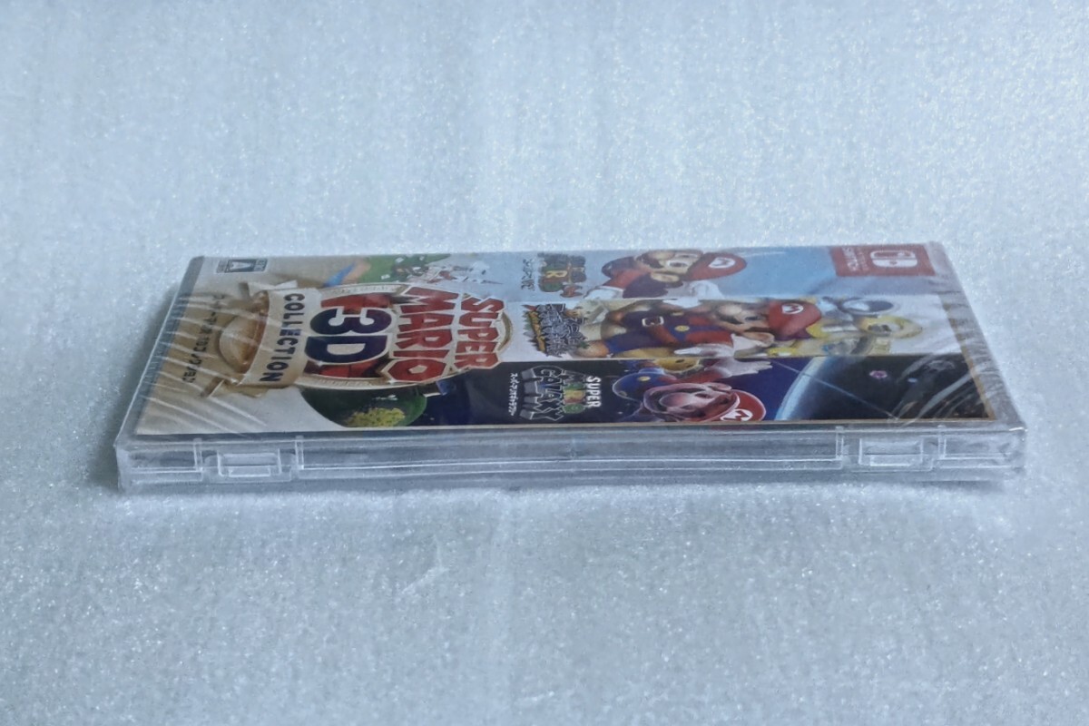 送料無料/新品未開封/Nintendo Switch/スーパーマリオ3Dコレクション(スーパーマリオ64/スーパーマリオサンシャイン/マリオギャラクシー)の画像4