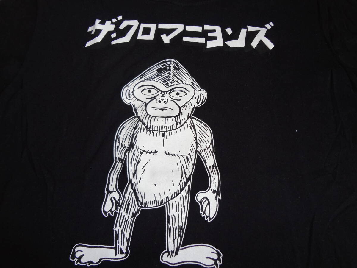 ザ・クロマニヨンズ　バンド　Tシャツ　黒　Mサイズ_画像4