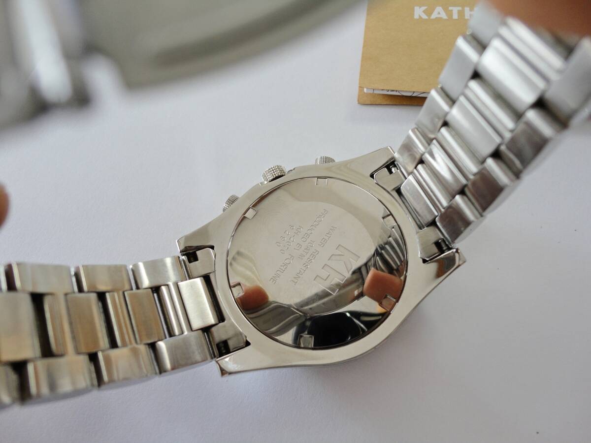 KATHARINE HAMNETT LONDON (キャサリンハムネット) 「KH-2070」腕時計 ◆盤面「ややパープル色」の画像8