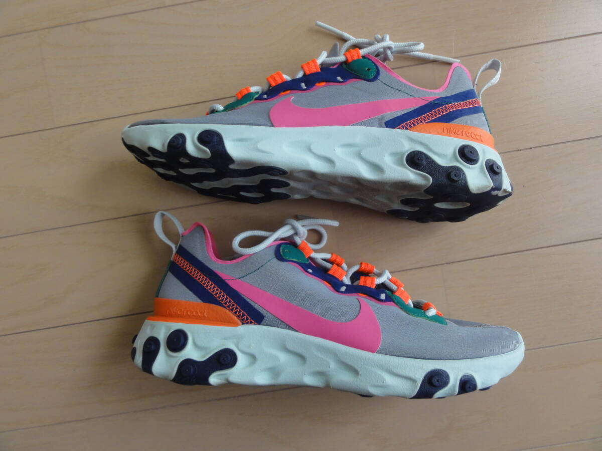 美品 NIKE REACT ELEMENT 55【SP】 ナイキ リアクトエレメント55 23cm BQ2728-006_画像9