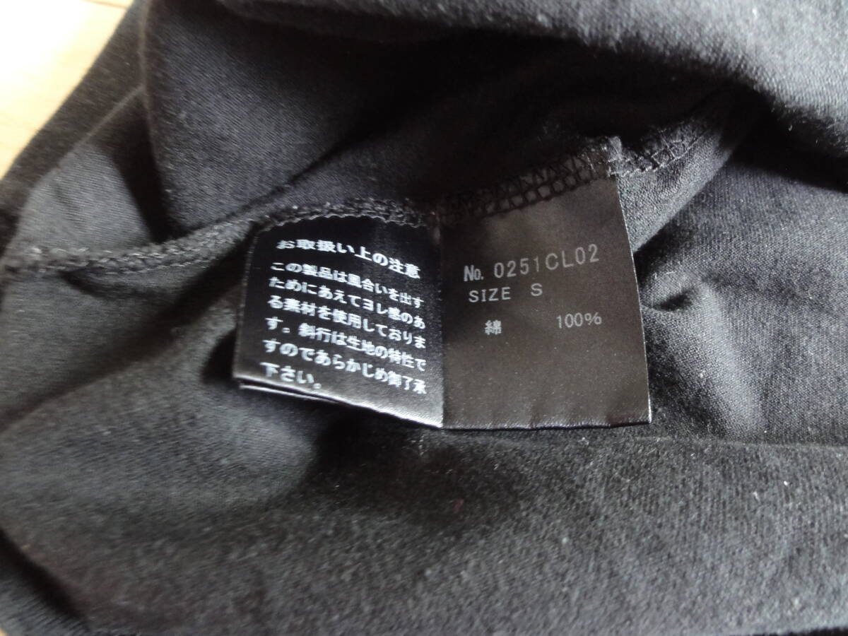 美品 HYSTERIC GLAMOUR LETITGLOWptT-SH 半袖Tシャツ 黒 Sサイズ 0251CL02_画像5