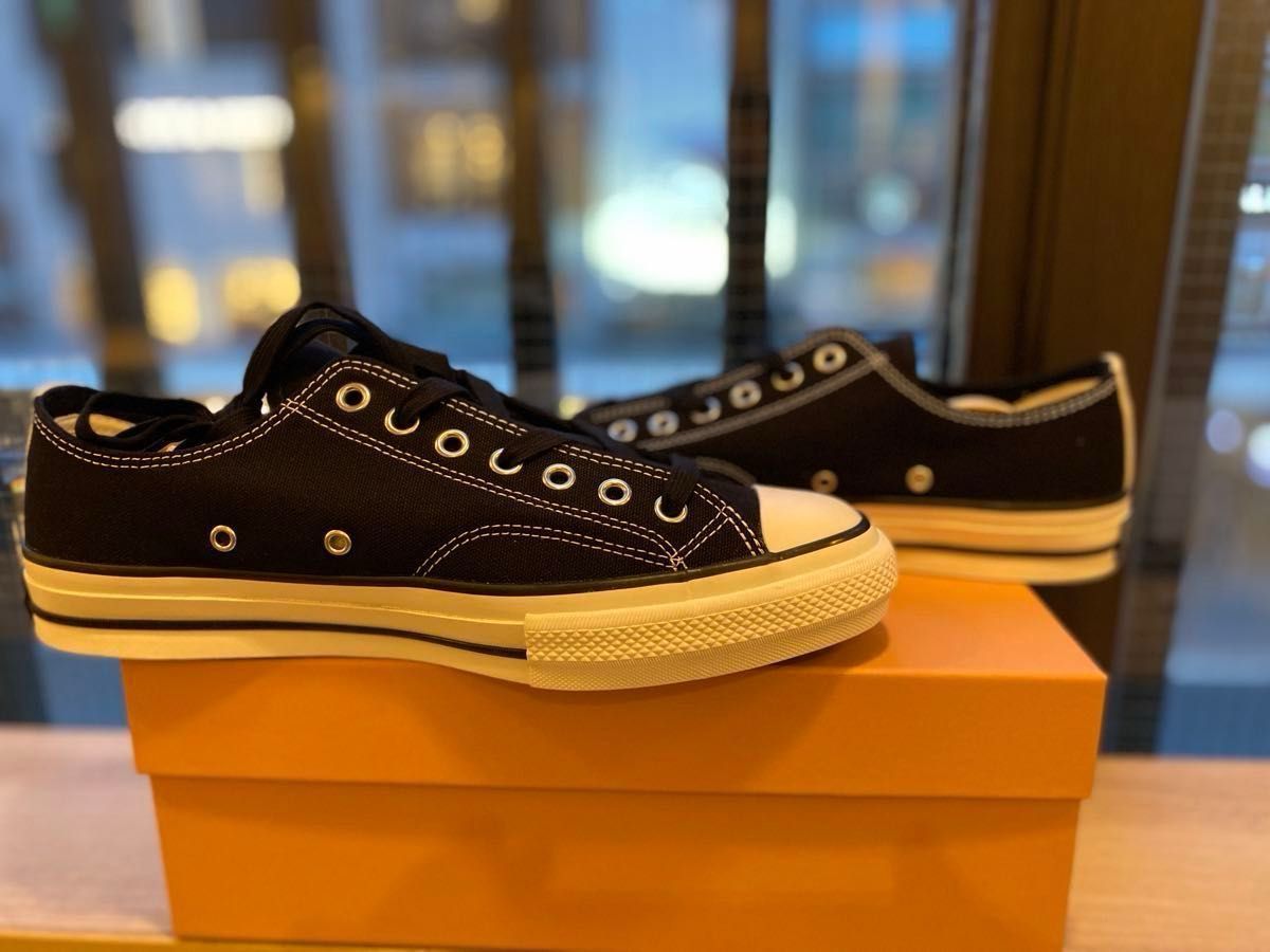 29cm CONVERSE ADDICT CHUCK TAYLOR CANVAS OX BLACK コンバース アディクト