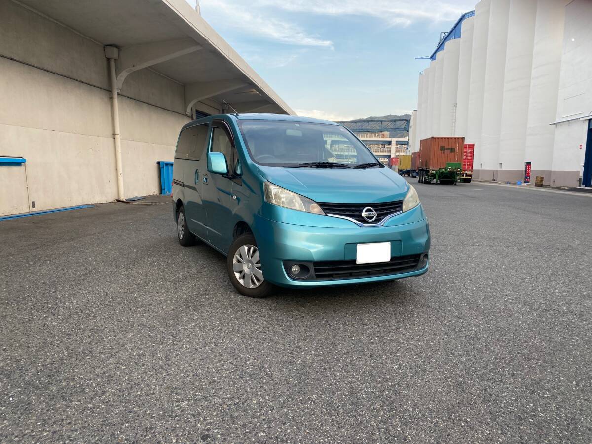 NV200 バネット　キャンピング　検査付き　ディーラー整備車両？　車中泊　釣り　２段ベッド　アネックスキャンピング　ファミリーワゴンSS_画像1