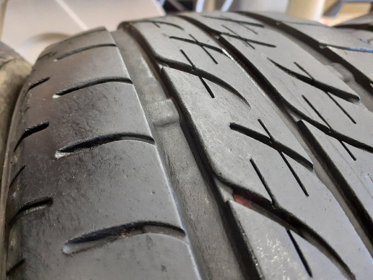 パF5331■165/55R14 72V 4本価格 BRIDGESTONE NEXTRY 送料無料 夏 ’18年 7.5分山 ワゴンR ムーブ パレット ルークス ラパン ゼストの画像6