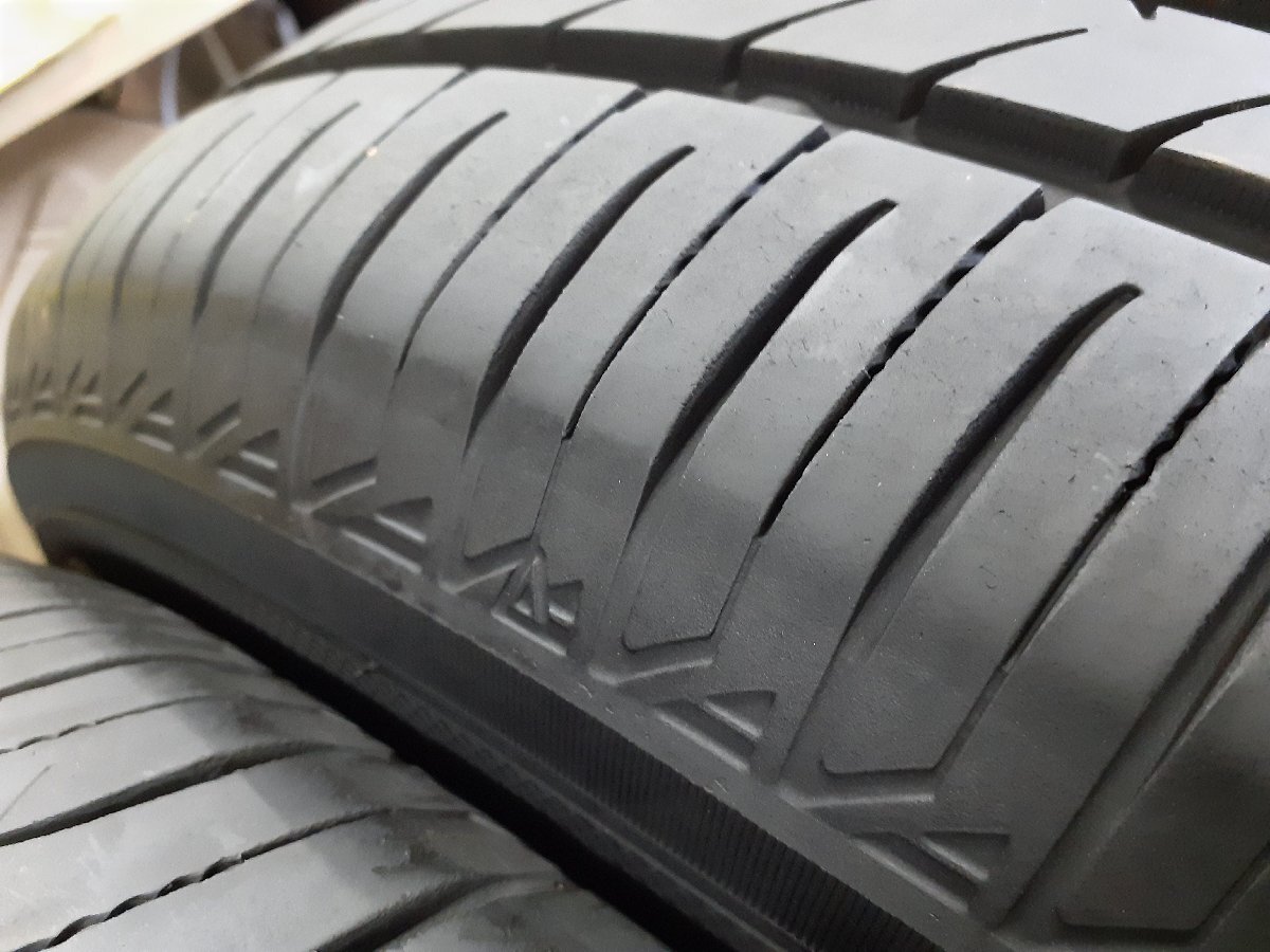 パF5343■195/65R15 91H　4本価格　TOYO NANOENERGY 3plus　送料無料 夏 ’19年 8分山 プリウス アテンザ セレナ ステップワゴン ノア_画像9