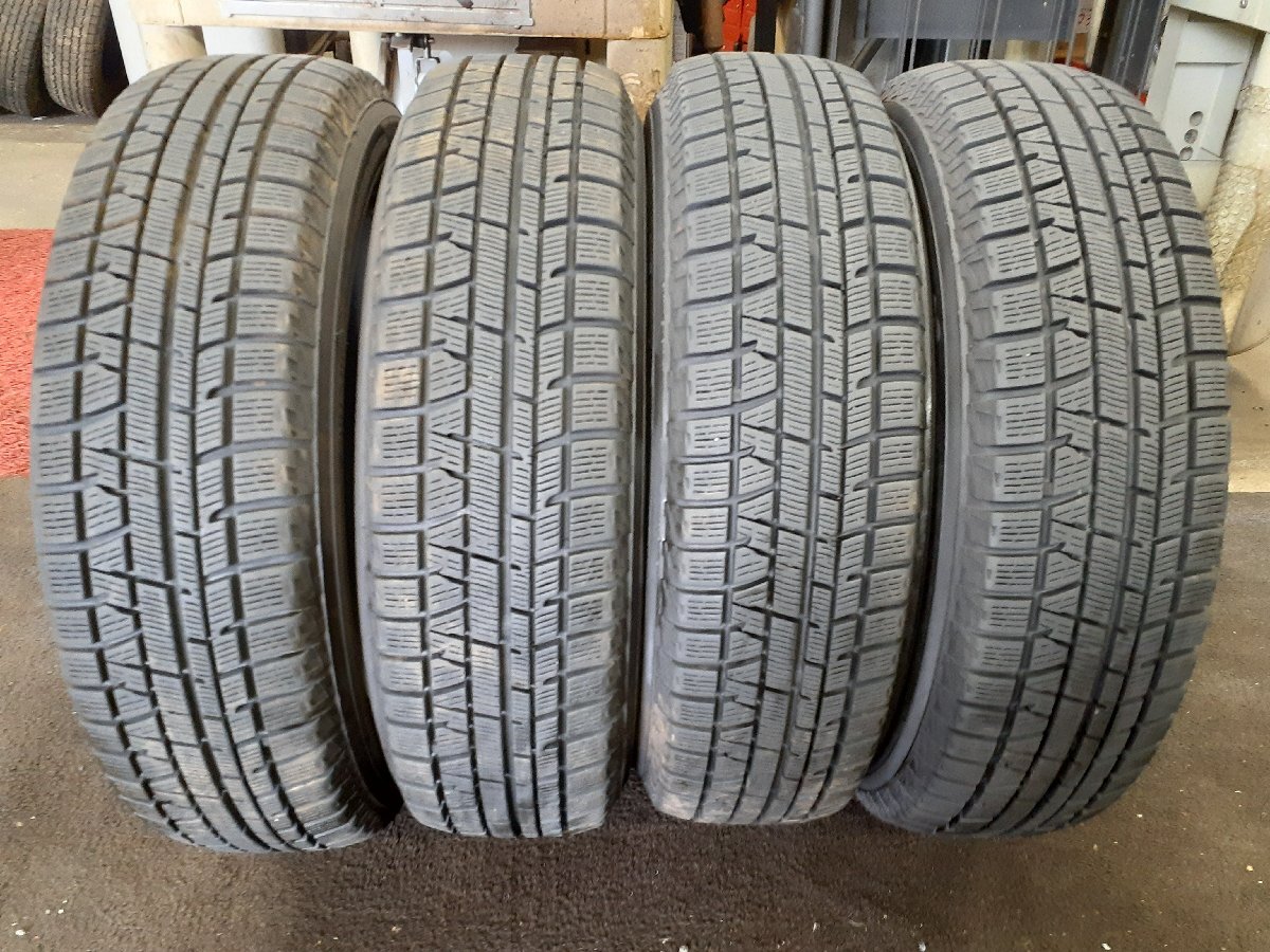 パF4035■165/65R15 81Q　4本価格　YOKOHAMA ICEGUARD IG50 plus　送料無料 冬 ’17年 プリウス デリカD2 ソリオ タフト ハスラー プラッツ_画像1