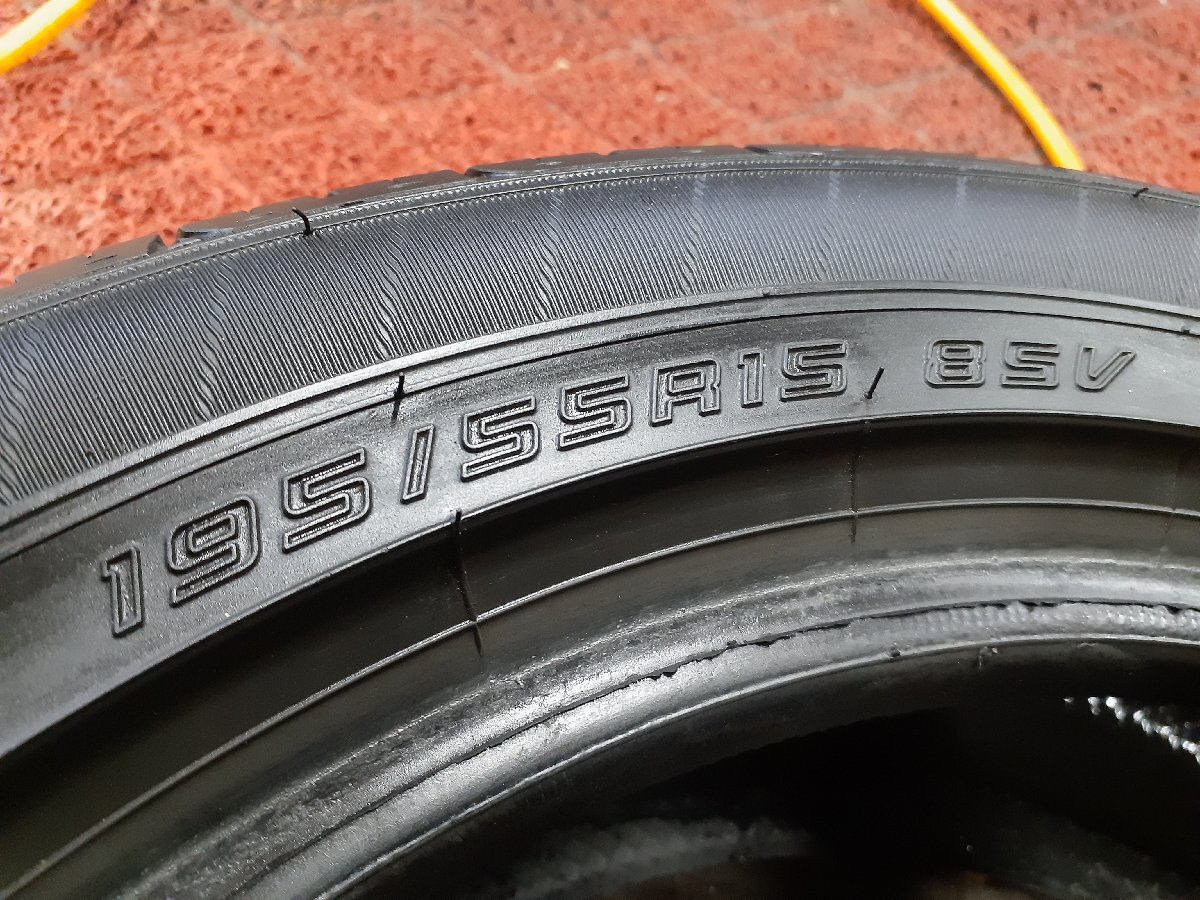 パF4036②■195/55R15 85V　2本のみ　DUNLOP ENASAVE EC203　送料無料 夏 ’17年 ロードスター・インテグラ・シビック・AE86・GX71_画像10