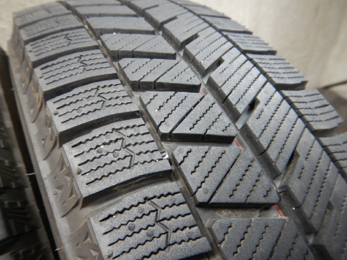 J6T7823■155/65R14 BRIDGESTONE BLIZZAK VRX3 社外 4.5J 4H PCD100★条件付送料無料★21年 バリ溝 タント ワゴンR N-BOX ムーヴ デイズ_画像7