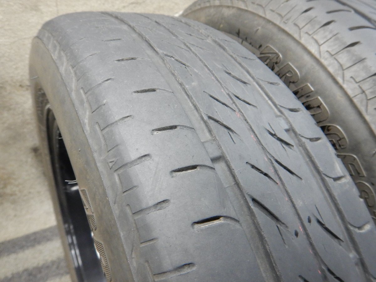 パT8761■155/65R14 BRIDGESTONE NEXTRY 社外 4.5J 4H PCD100★条件付送料無料★ムーヴ タント ミラ イース モコ アルト ワゴンRの画像10