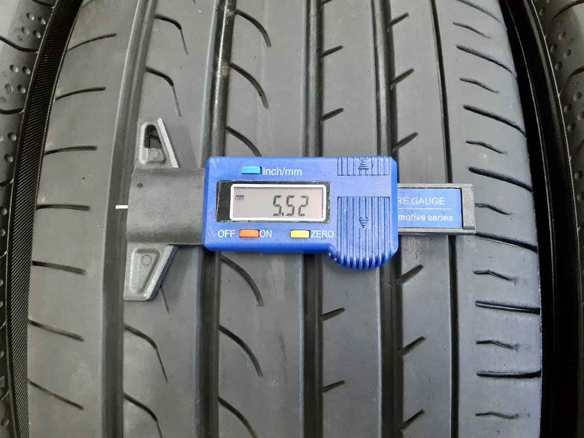 パF5083■205/60R16 92H　4本価格　YOKOHAMA BluEarth RV-02　送料無料 夏 ’19年 7.5分山 ヴォクシー ステップワゴン セレナ プリウスa_画像4