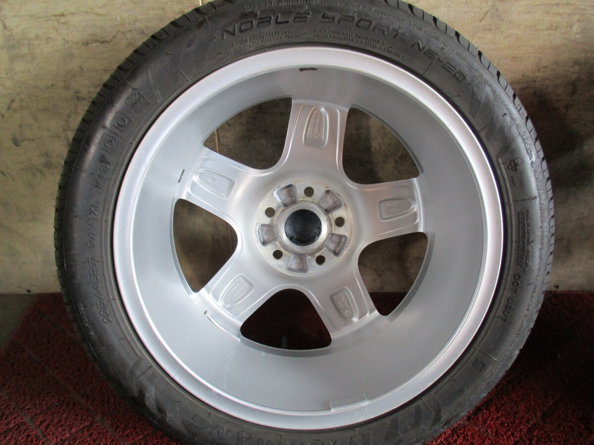 J6V152■225/45R17 94V XL NANKANG NOBLE SPORT NS-20 VW 純正ホイール 7J 5H +54 PCD112 ハブ径57㎜ 美品 4本価格 条件付き送料無料の画像3