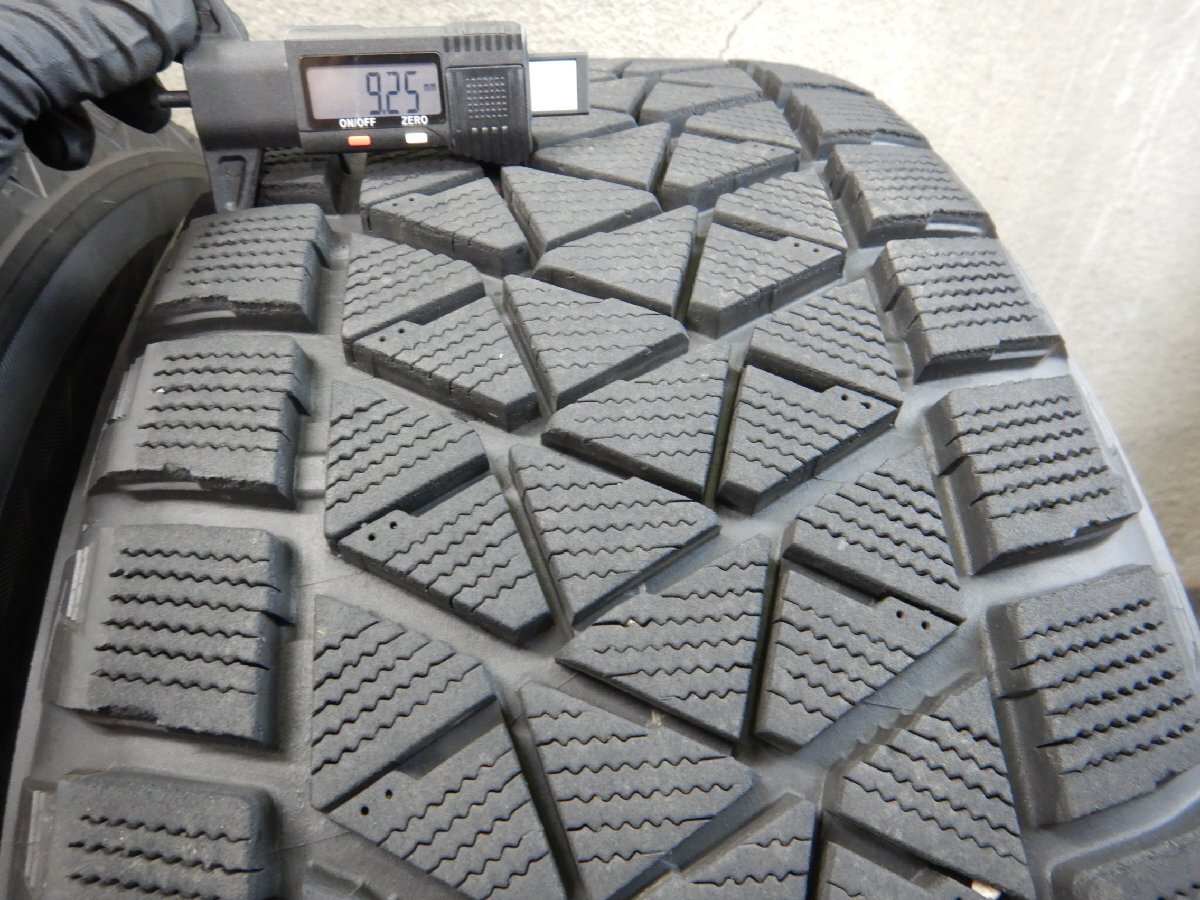 SHT6071■265/55R19 BRIDGESTONE BLIZZAK DM-V2 アウディ純正 8.5J 5H PCD112 2019年■条件付送料無料■バリ溝 美品 スタッドレス Q8_画像10