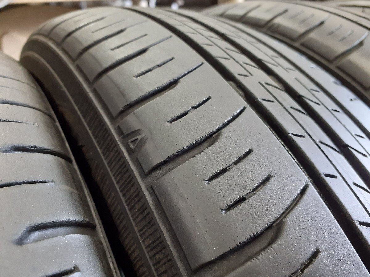 DF5425■155/65R14 75S 4本価格 DUNLOP ENASAVE EC300+ 送料無料 夏 ’19年 7分山 ワゴンR ムーブ デイズ パレット タント N-BOXの画像8