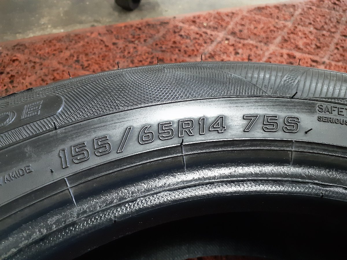 DF5422■155/65R14 75S　4本価格　FALKEN SINCERA SN832i　送料無料 夏 ’19年 8分山 ワゴンR ムーブ デイズ パレット タント N-BOX_画像10