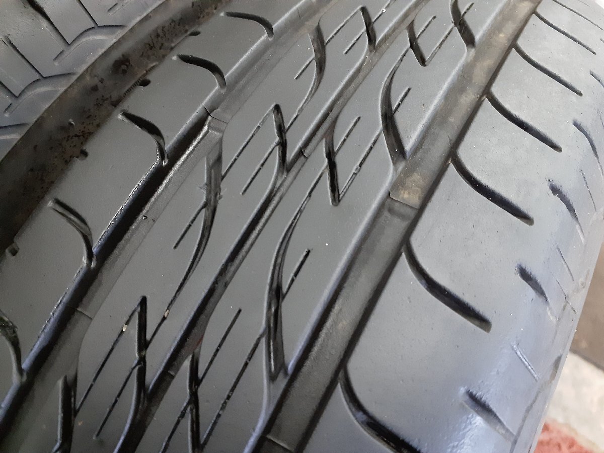 DF5465■155/65R14 75S　4本価格　BRIDGESTONE NEXTRY　送料無料 夏 ’21年 8分山 ワゴンR ムーブ デイズ パレット タント N-BOX ラパン_画像6