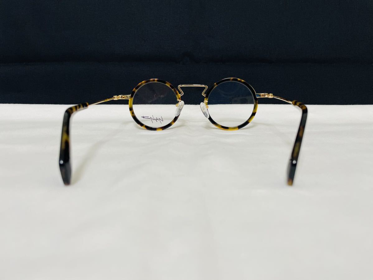 Yohji Yamamoto ヨウジ ヤマモト メガネフレーム YY1003 611 未使用 美品 伊達眼鏡 サングラス 丸メガネ 鼈甲柄の画像6