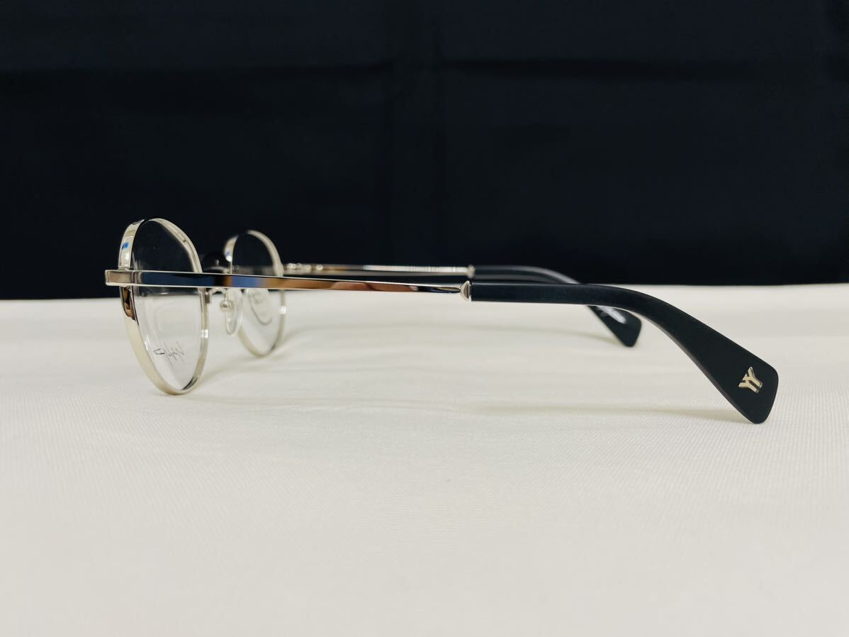 Yohji Yamamoto ヨウジ ヤマモト メガネフレーム YY1302 616 未使用 美品 伊達眼鏡 ラウンド サングラス 丸メガネ_画像4