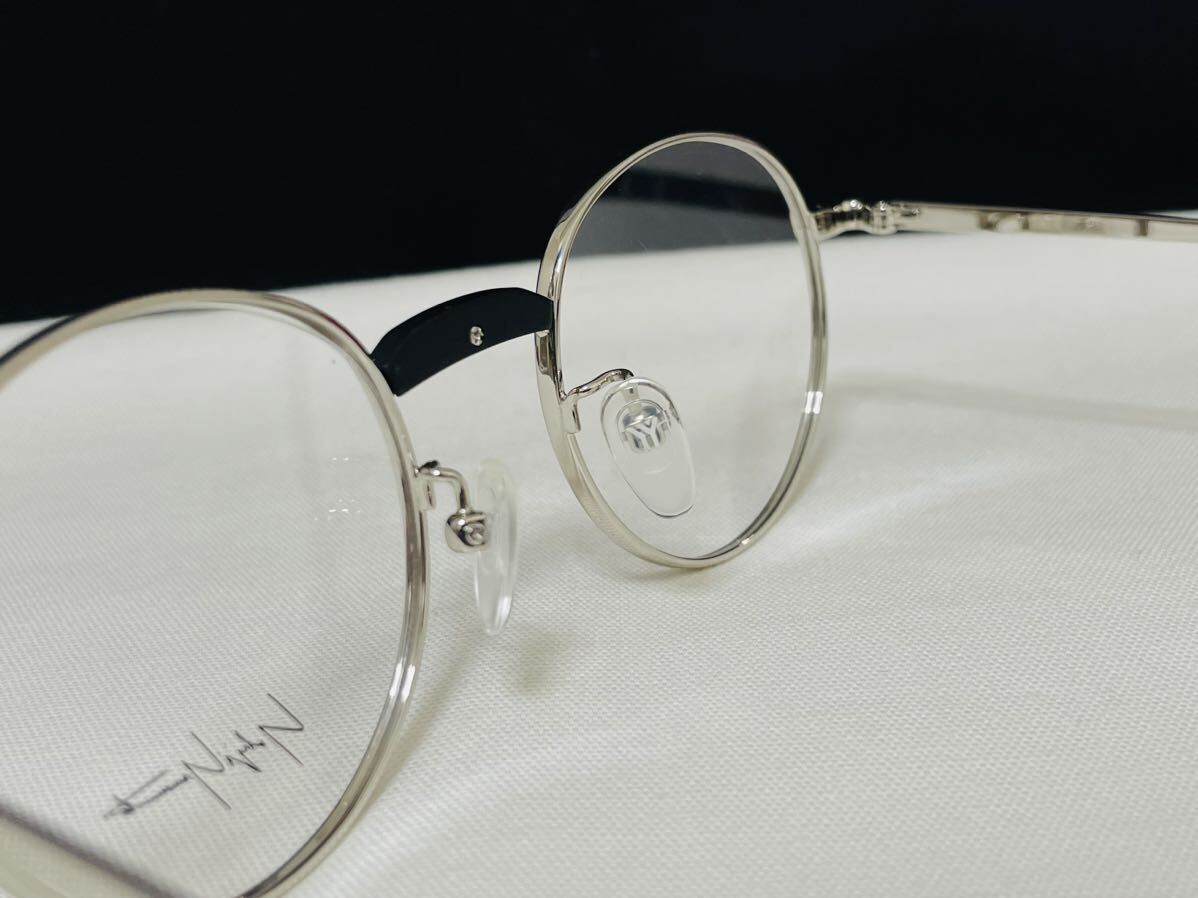 Yohji Yamamoto ヨウジ ヤマモト メガネフレーム YY1302 616 未使用 美品 伊達眼鏡 ラウンド サングラス 丸メガネ_画像7