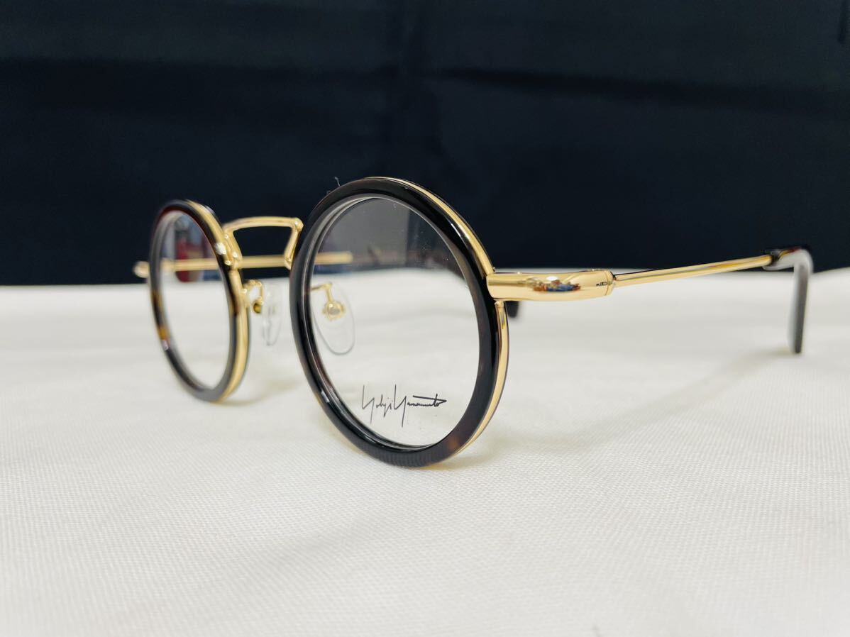 Yohji Yamamoto ヨウジ ヤマモト メガネフレーム YY1003 127 未使用 美品 伊達眼鏡 サングラス ラウンド ボストン 人気モデルの画像2